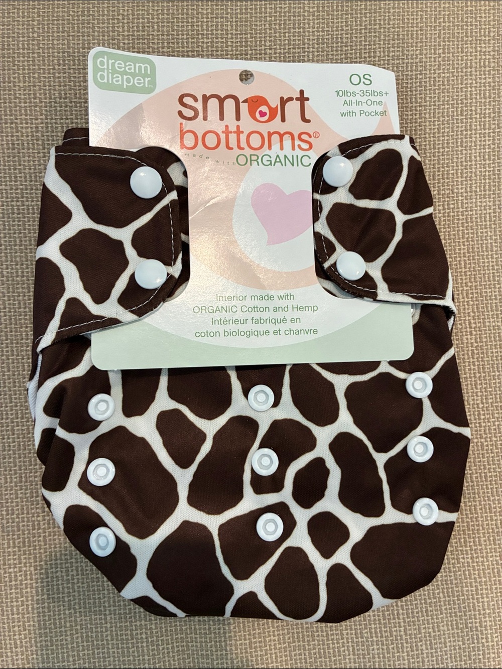 Smart Bottoms Organic Dream Diaper